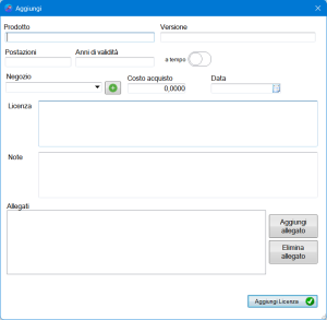 bGLS – Gestione Licenze Software