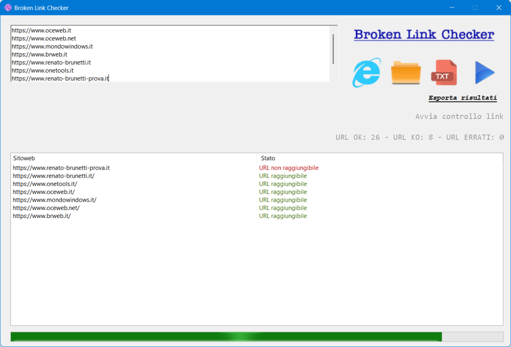 Broken Link Checker