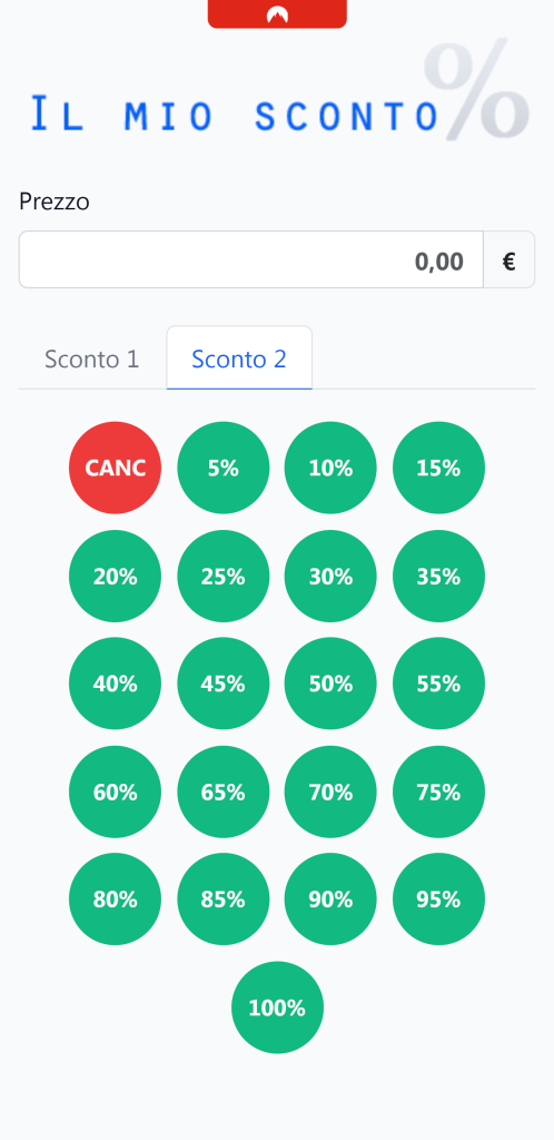 Il mio sconto
