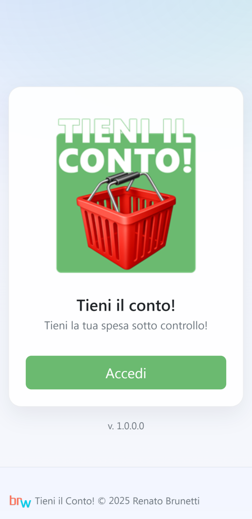 Tieni il conto!