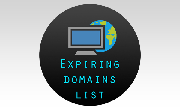Anteprima del progetto Expiring Domains List