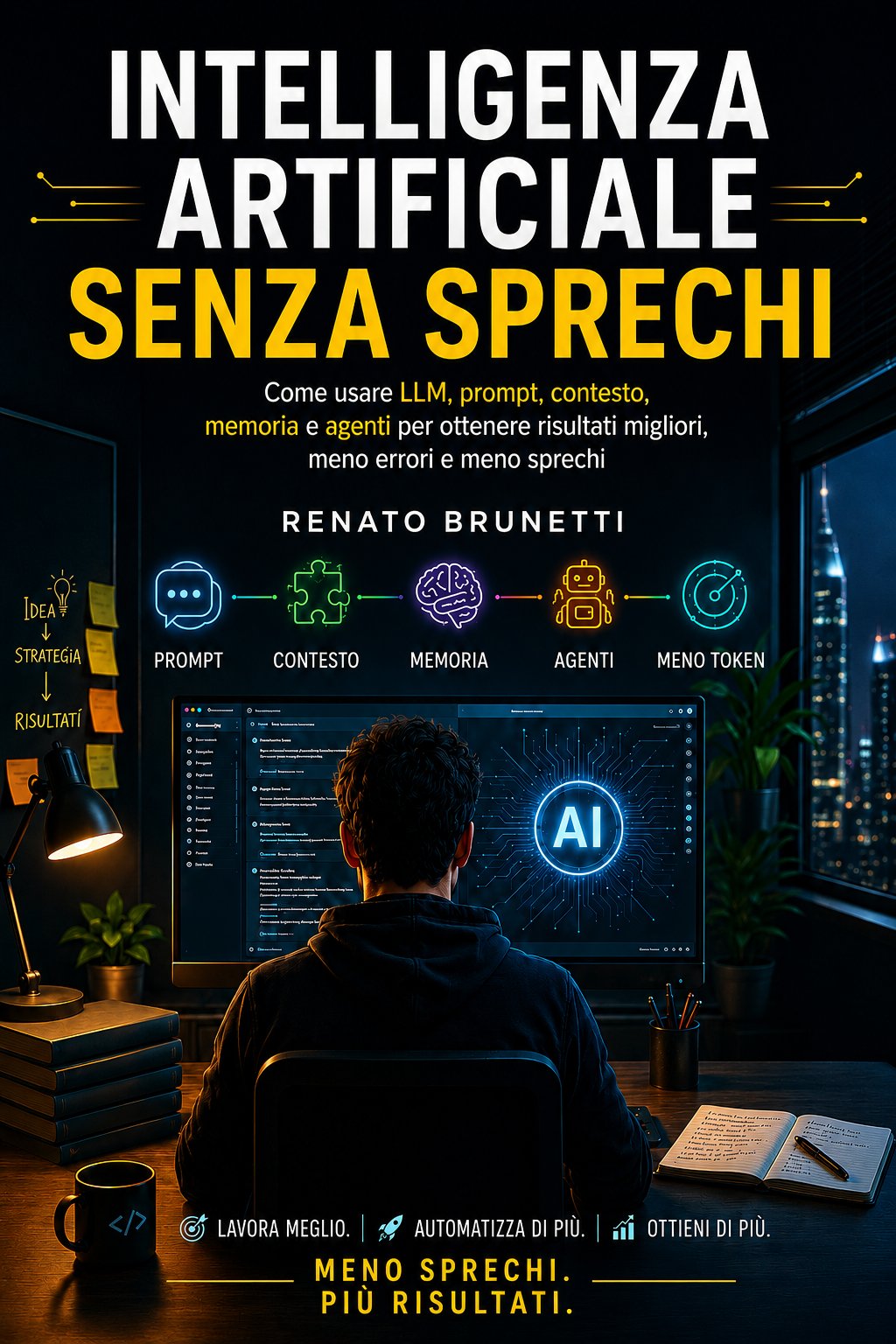 Copertina INTELLIGENZA ARTIFICIALE SENZA SPRECHI
