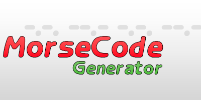 Anteprima del progetto Morse Code Generator (Desktop)