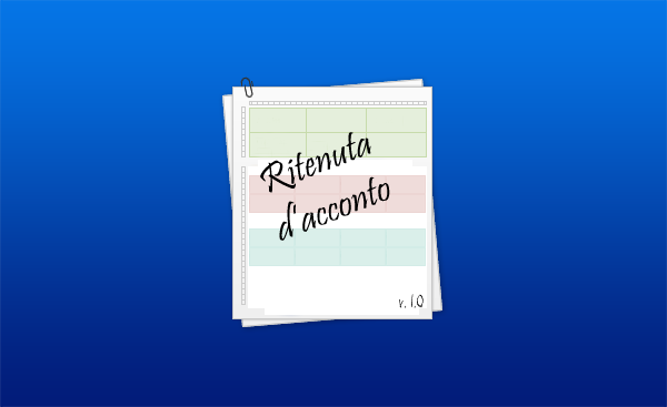 Anteprima del progetto Ritenuta d’acconto