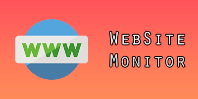 Anteprima del progetto Website monitor