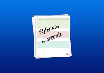 Ritenuta d’acconto